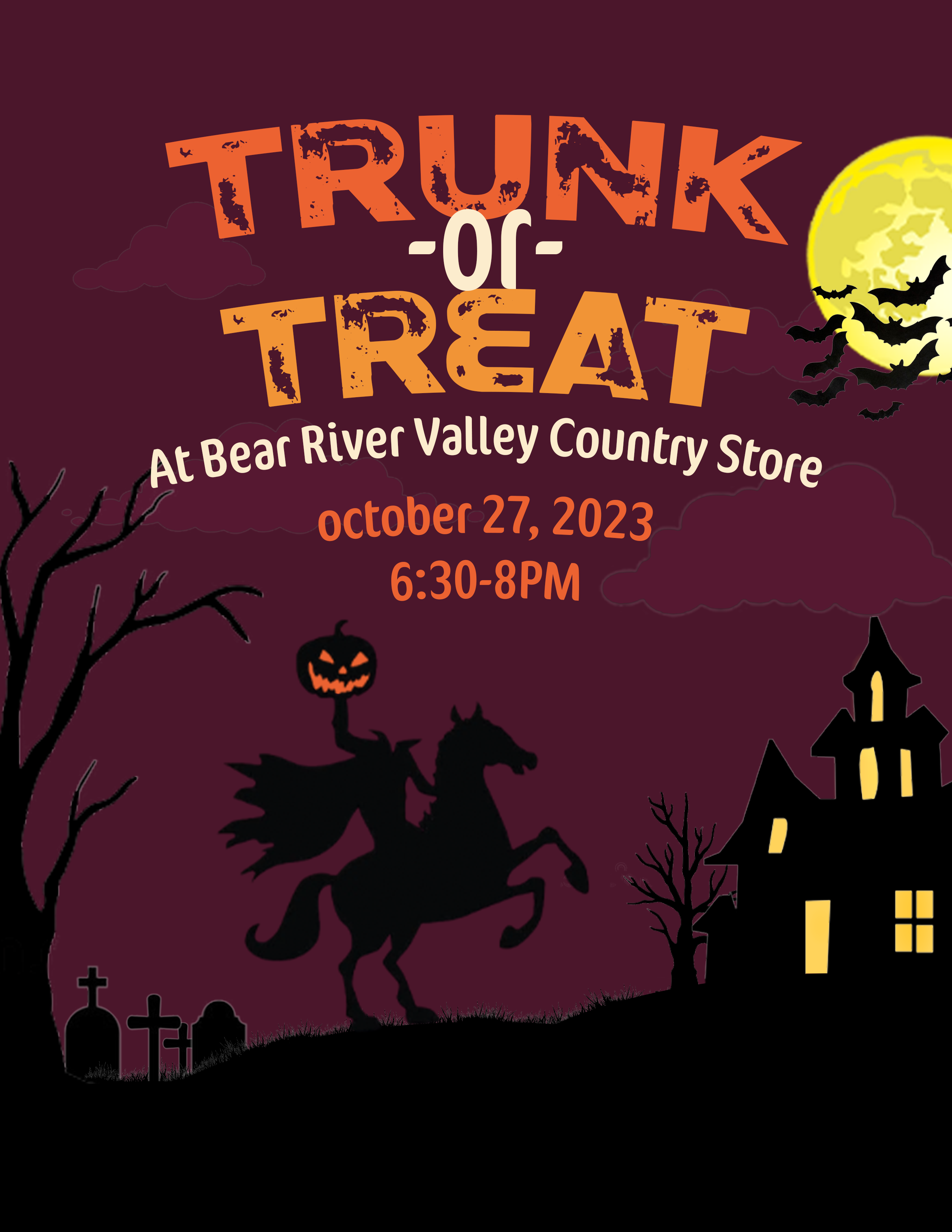 Trunk or Treat Bear River Valley Coop