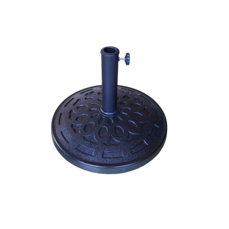 Umbrella Base Composite Black