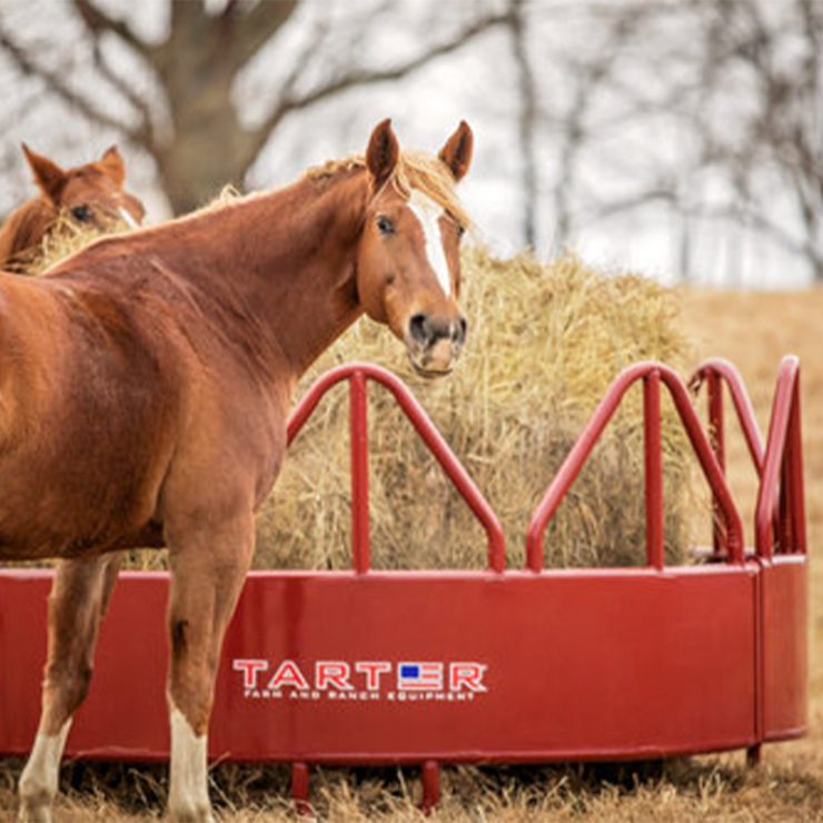 Tarter Equine Pro Hay Feeder With Hay Saver - Bear River Valley Co-op